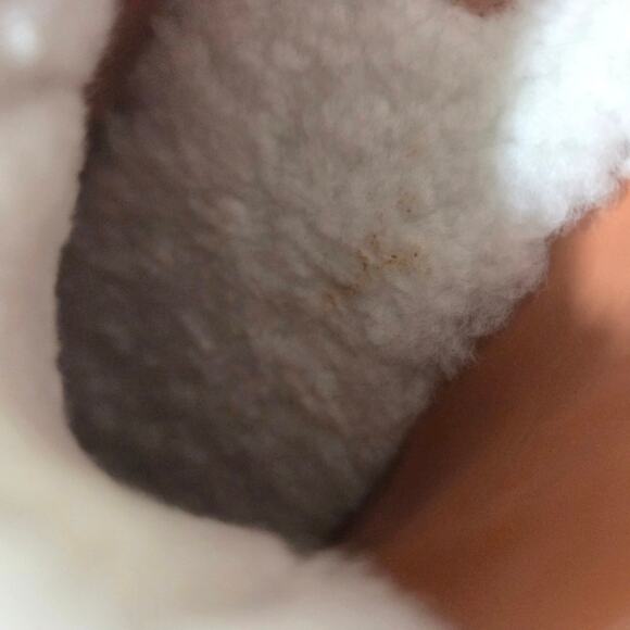 Australia Luxe Collective Suede And Sherling Tan and White Platform Oxford Sz 7 - Picture 12 of 16